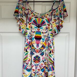 Judith March Vibrant Floral Mini Dress